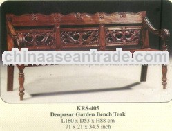 Denpasar Garden Bench Mahogany Indoor Furniture