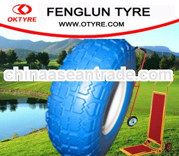 200mm pu wheel with plastic bearings