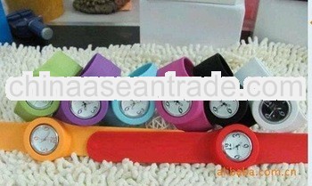 2012 Factory Direct Supply Silicone Slap Watch For Kids