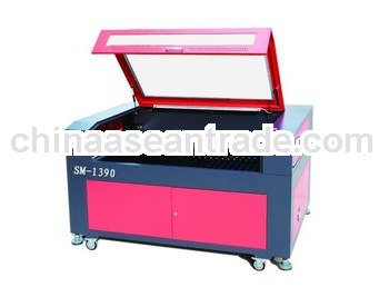 2012 NEW SM-L1390 cnc laser cloth cutting machinery