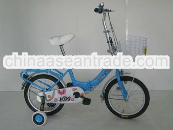 2012 new design child foldable bicycle