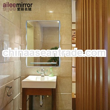 2013Frameless mirror Beveled Bathroom mirror&silver mirror