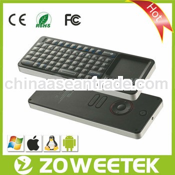 2013 Backlit Mini Arabic Keyboard Remote Controller and Mouse pad