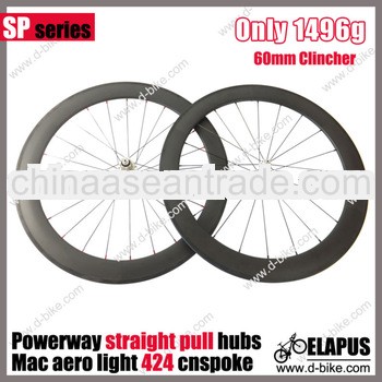 2013 Best Sell Full Carbon Fiber Bicycle Wheel Clincher 60mm