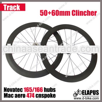 2013 Best clincher 50mm+ 60mm cheapest full carbon track wheels