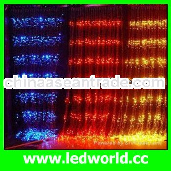 2013 CE RoHS outdoor use led snowfall curtain lights