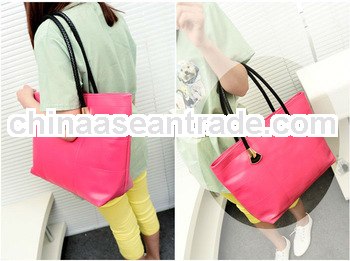 2013 Fashion PU Lady handbag,tote bag