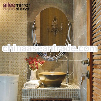 2013 Fashional designed light grey glass mirror