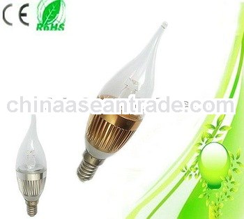 2013 High Quality 5W E14 Led Candle Light/Led Candle Lamp 2 years warranty