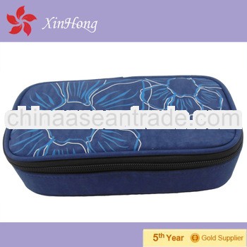 2013 High quality New style blue custom pencil bag