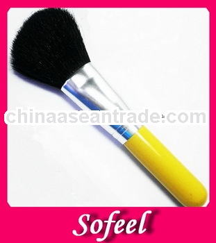 2013 High quality best sale fashion color cosmetic powder brush