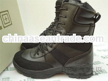 2013 Hot Sale Black quick release tactical military boots