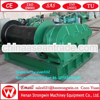 2013 Hot sale China!10000kg slow speed electric winch for 4x4 in 3 phase