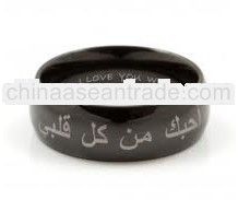 2013 Hot sell engrave arabic ring