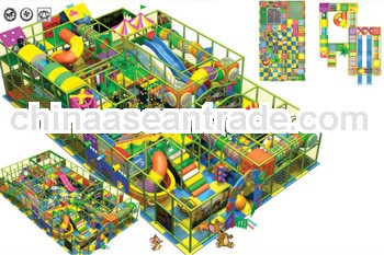 2013 Interesting and beautiful with long slide indoor playground