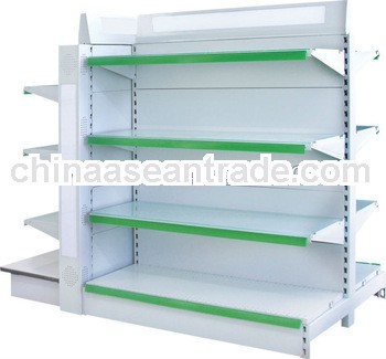 2013 New Double-sided Composite Style Supermarket Shelf