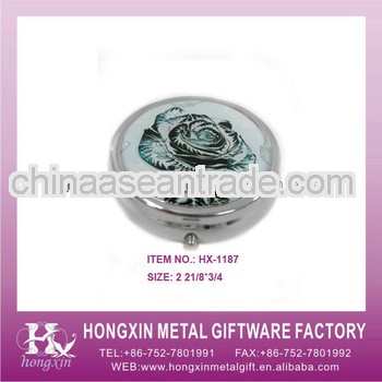 2013 New Product HX-1187 3 Case Rose Week Pill Box