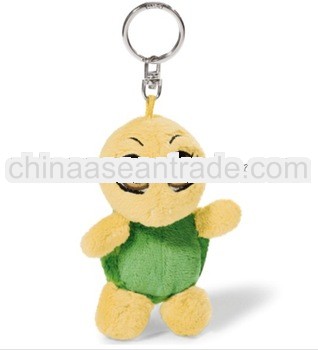 2013 New style promotional small cute plush stuffed turtle keychain