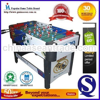 2013 Newest 4ft Soccer Table Football Table Foosball Table, MDF PVC Plain Carton Package