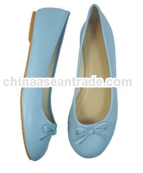 2013 OEM Ladies simple design ballerina shoes