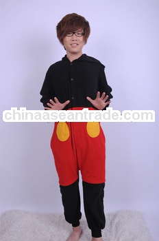 2013 Popular Polar Fleece Mickey Animal fooie Fashion pajamas & Chemise