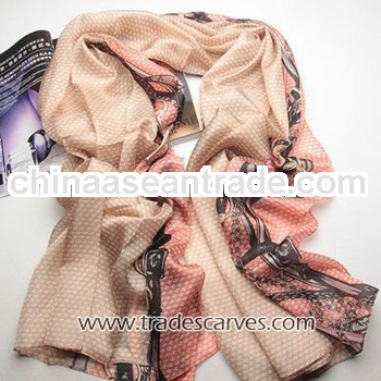 2013 best selling new desgin cheap fashion bulk silk scarves