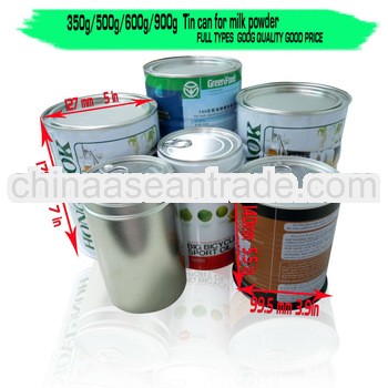 2013 classic tin can for milk powder wholesale