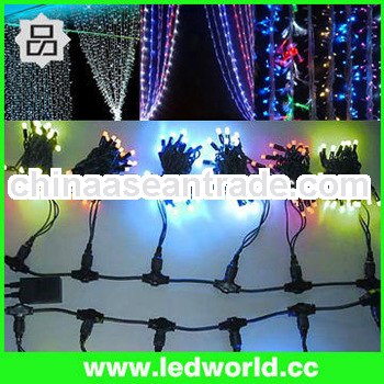 2013 connectable waterproof rubber cable led curtain light