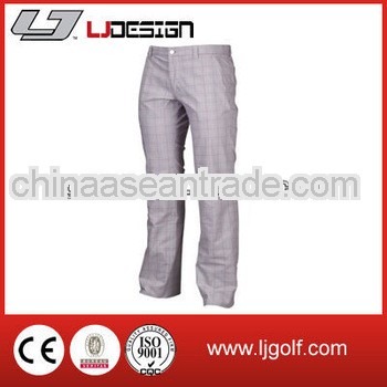 2013 custom dry fit ladies grid golf trousers