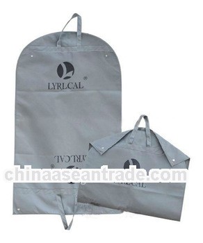 2013 custom printed high quality polythene garment covers