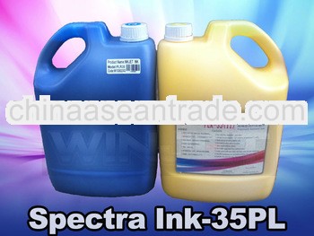 2013 discount ink for inkjet printer gongzhen brand Spectra Polaris head 15/35PL spare part Ink for 