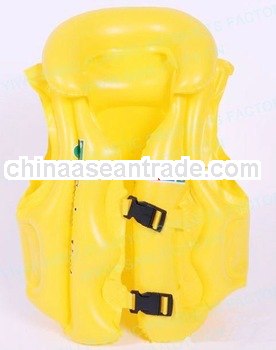 2013 factory direct sale soft pvc inflatable life jacket