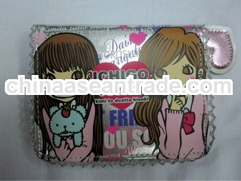 2013 fashion folding cute money wallet for girl