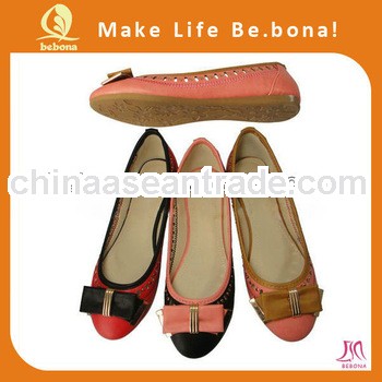 2013 fashion high grade pu OEM ladies hollow shoes