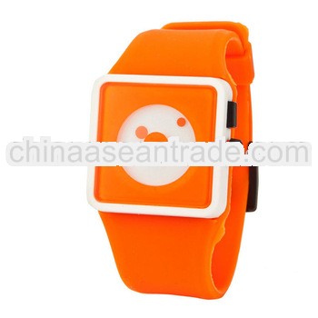 2013 hot!Geneva silicone children's cheap quartz watch wholesale