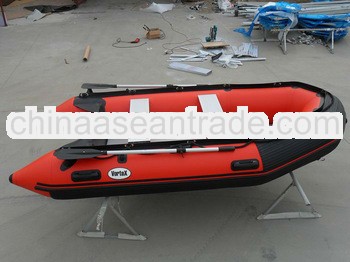 2013 hot!!!pvc or hypalon material cheap inflatable yacht with CE