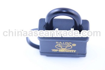 2013 hot sale iron grey padlock with 3 iron keys