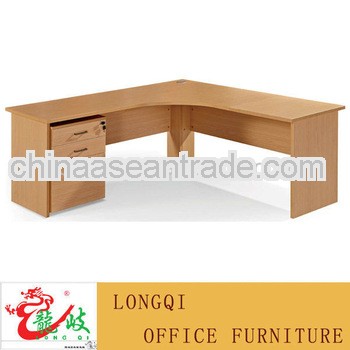 2013 hot sale modern high quality popular perfect design L shape office manager executive table offi