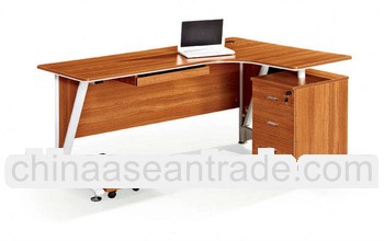 2013 hot sale new design L shape best price modern staff table