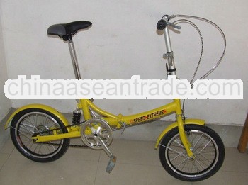 2013 hot selling 16" portable foldable bicicletas