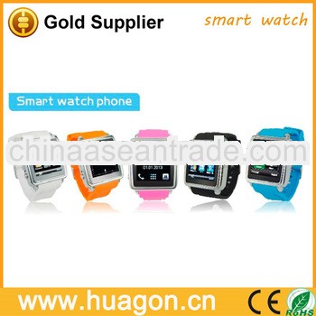 2013 hot selling bluetooth watch smart support for android phones