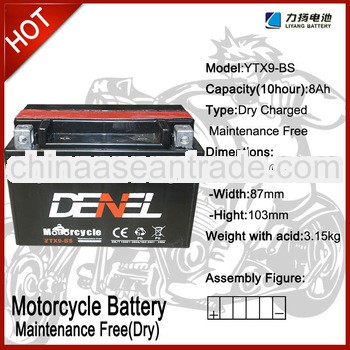 2013 hotsale electric motorcycle battery suppiler