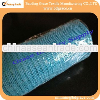 2013 hotsale organza flower wrapping mesh