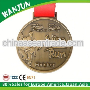 2013 hottest custom die cast sports medal