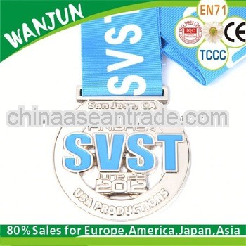 2013 hottest customized medal for laser engraved