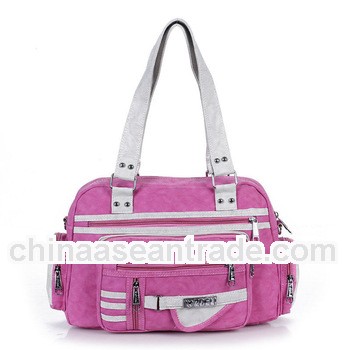 2013 last fashion canvas customizable bags