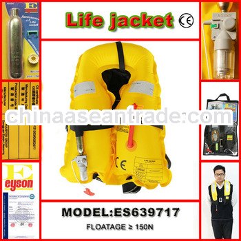 2013 latest fishing and boating inflatable life vest
