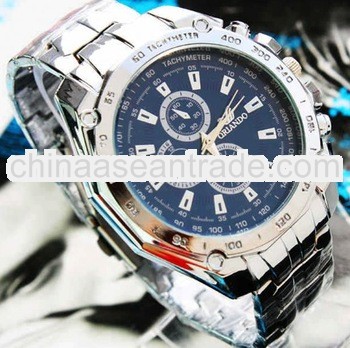 2013 metal case alloy brand big screen watches