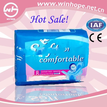 2013 new arrival comfortable!! wholesale sanitary napkin