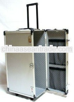 2013 new big silver Aluminum tool case flight case trolley case